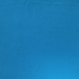 Premium Teal Blue Solid Heavy Crepe Fabric