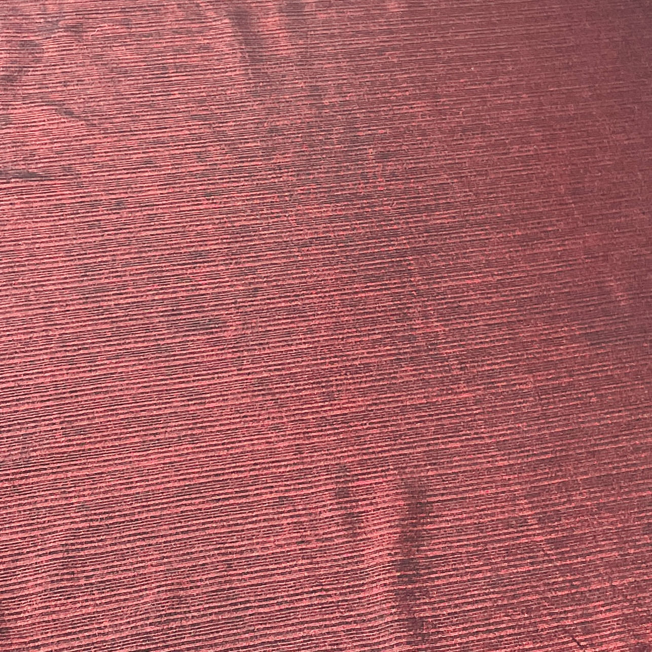 Exclusive Red Green Solid Metallic Knitted Lycra Fabric