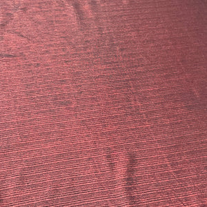 Exclusive Red Green Solid Metallic Knitted Lycra Fabric