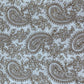 White & Golden Sequence Embroidery Cotton Fabric 12310