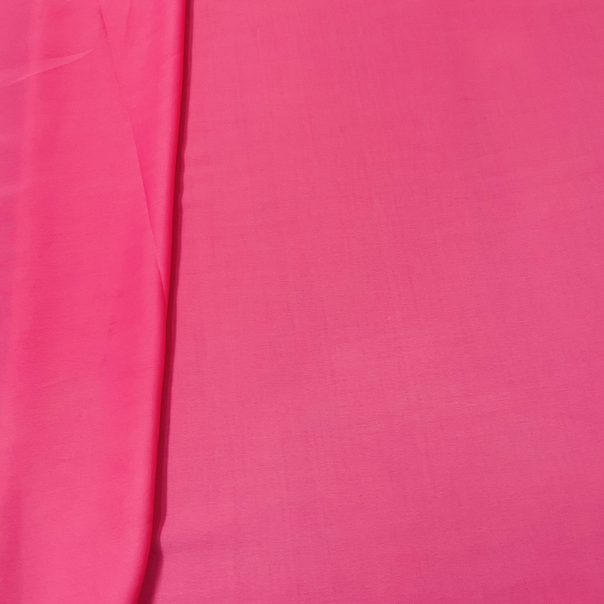 Exclusive Hot Pink Solid Milano Crepe Fabric