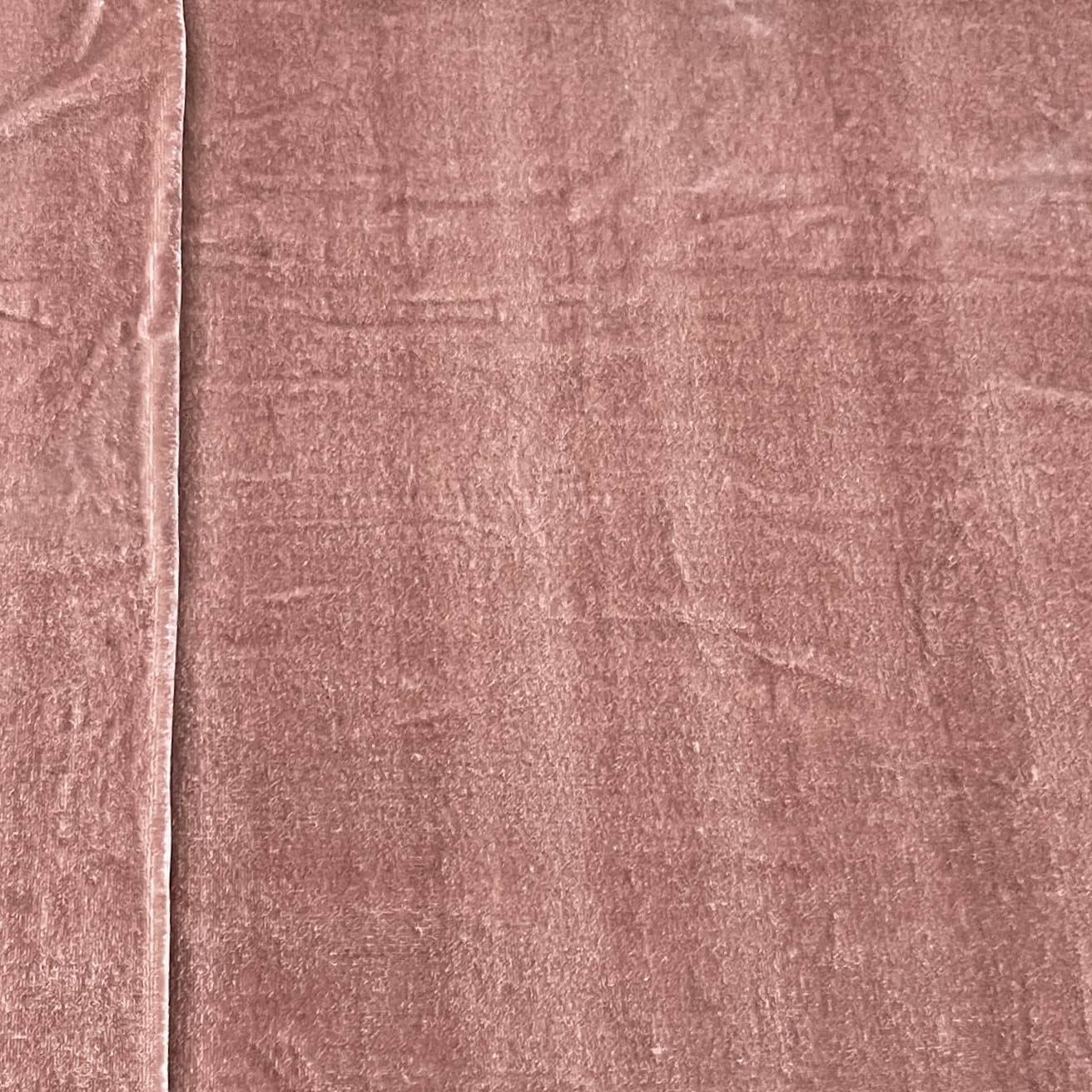 Classic Brown Solid Viscose Velvet Fabric - TradeUNO