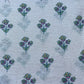 Baby Pink Quirky Print Linen Organza Fabric 17197
