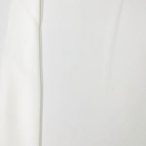 Exclusive White Solid Milano Crepe Fabric