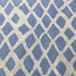 Sky Blue Geometrical Batik Pure Cotton Fabric