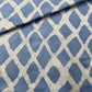 Sky Blue Geometrical Batik Pure Cotton Fabric