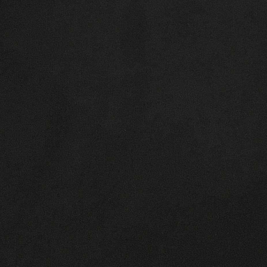Exclusive Black Solid Banana Crepe Fabric 13340