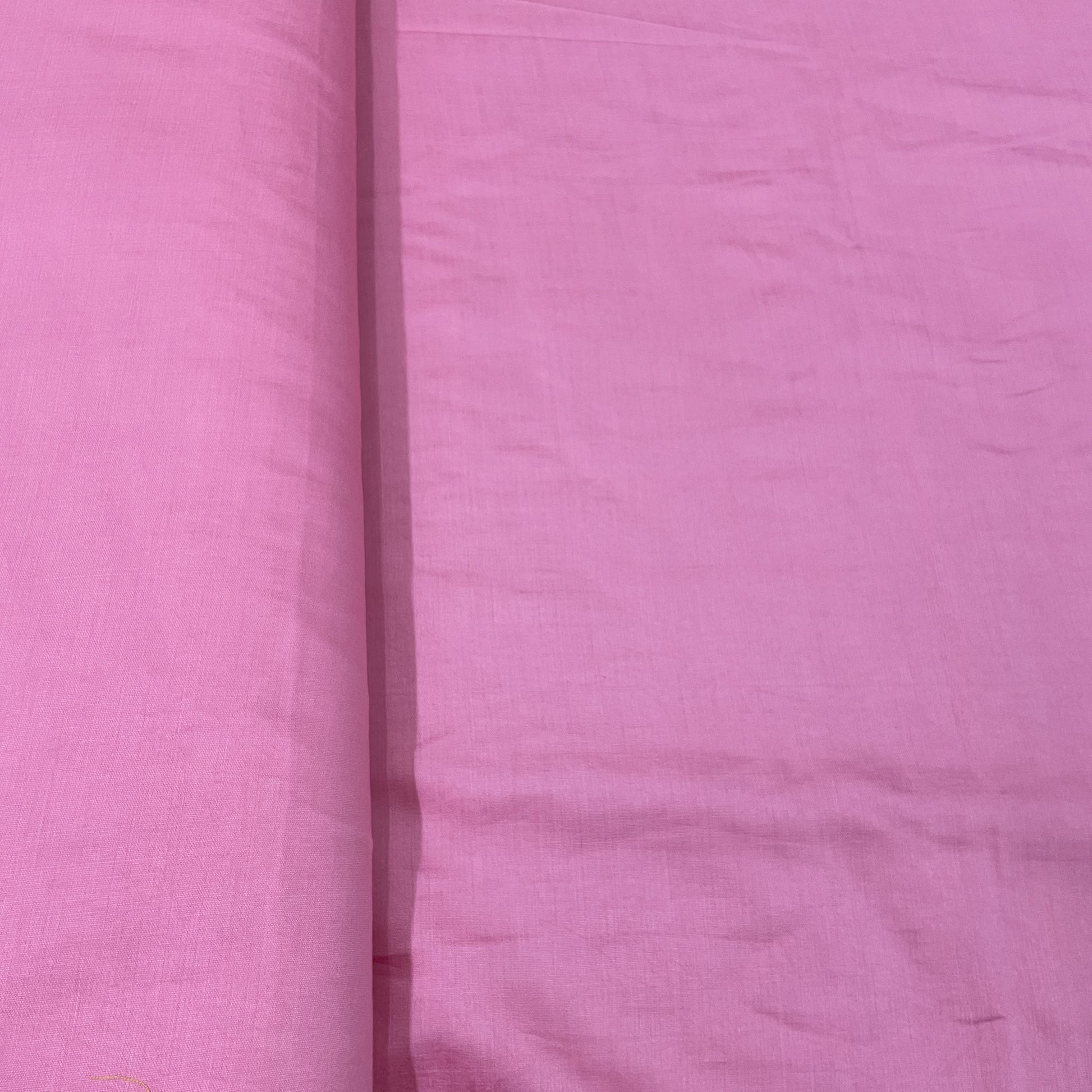 Exclusive Baby Pink Solid Silk Fabric