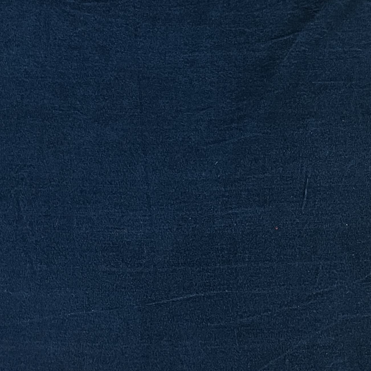 Classic Teal Blue Solid Velvet Fabric