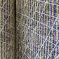 Blue Stripe Handloom Brocade Jacquard Fabric 12345