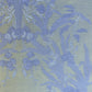 Light Green & Blue Floral Brocade Jacquard Fabric 9487