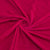 Classic Magenta Pink Solid Velvet Fabric