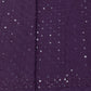 Premium Purple Sequence Thread Embroidery Russian Silk Fabric