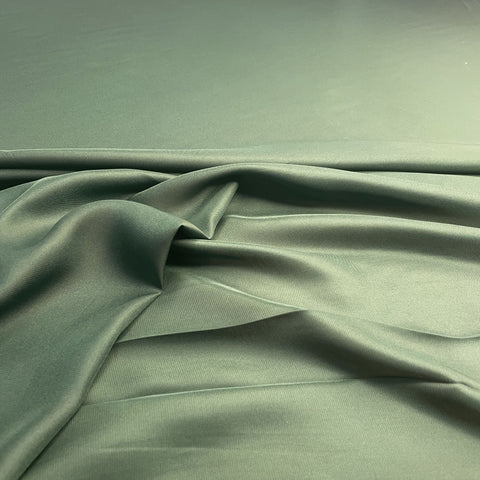 Premium Green Armani Satin Fabric