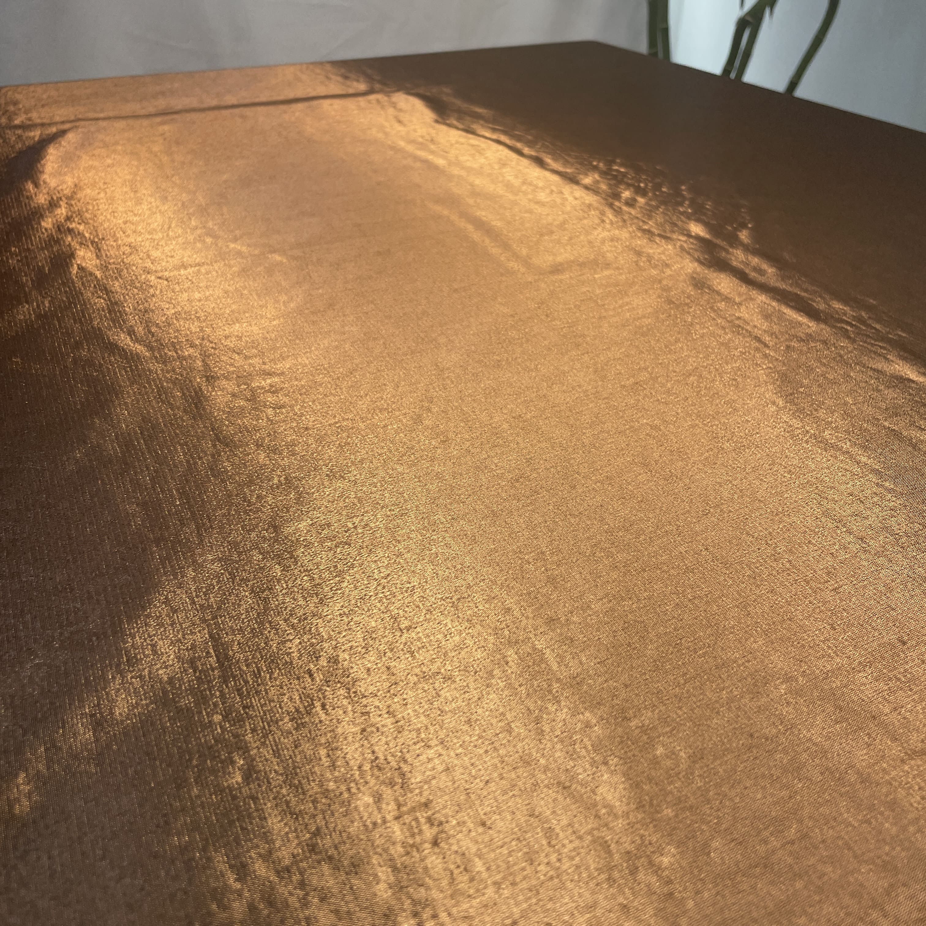 Premium Brown Volvo Satin Fabric