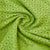 Exclusive Green Embroidery Cotton Schiffli Fabric