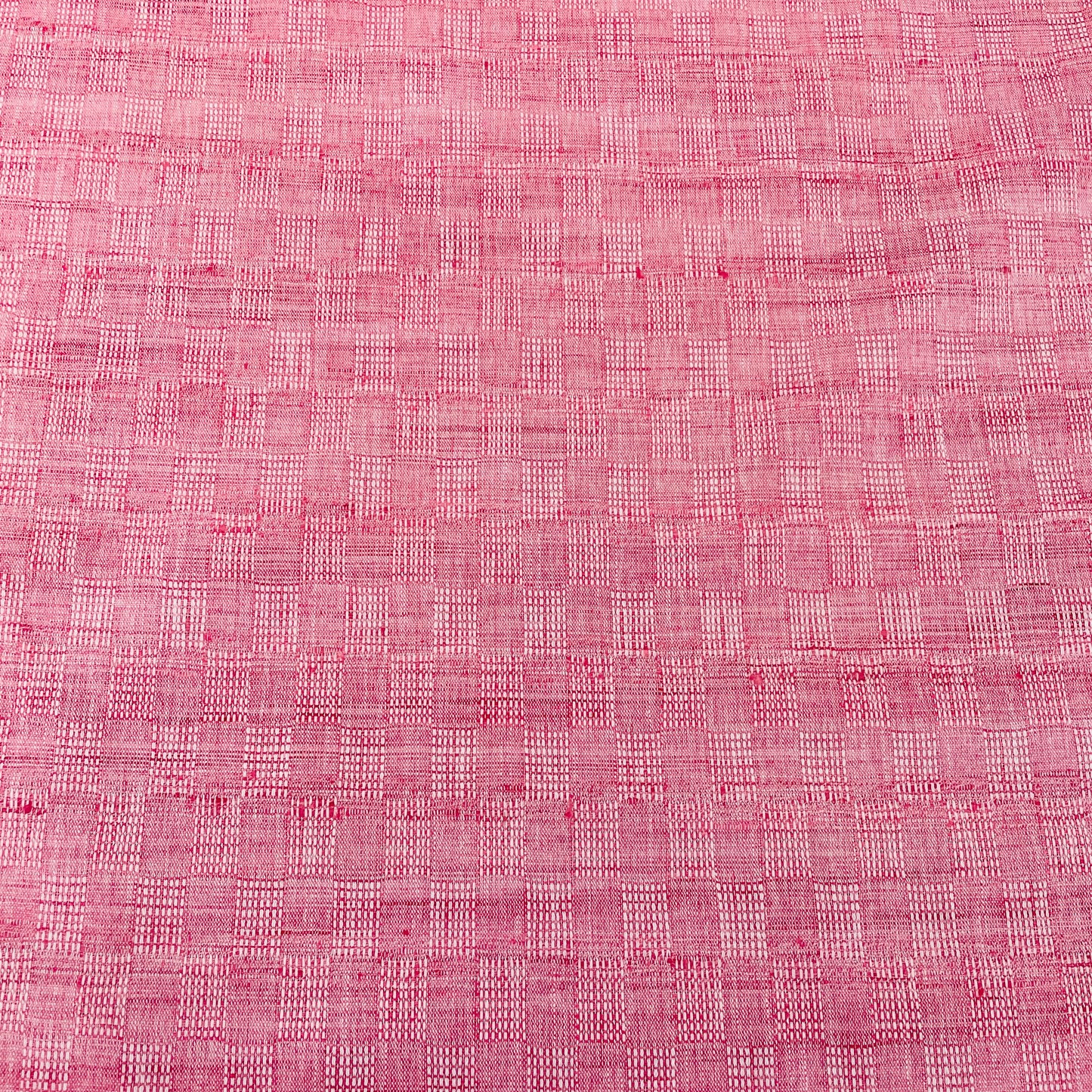 Pink Weaving Cotton  Fabric - TradeUNO