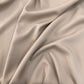 Premium Beige Solid Banana Crepe Fabric