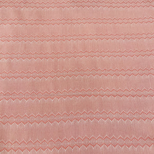 Premium Pink Stripes Geometrical Dobby Embroidery Cotton Muslin Fabric