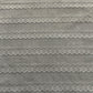 Premium Grey Stripes Geometrical Dobby Embroidery Cotton Muslin Fabric