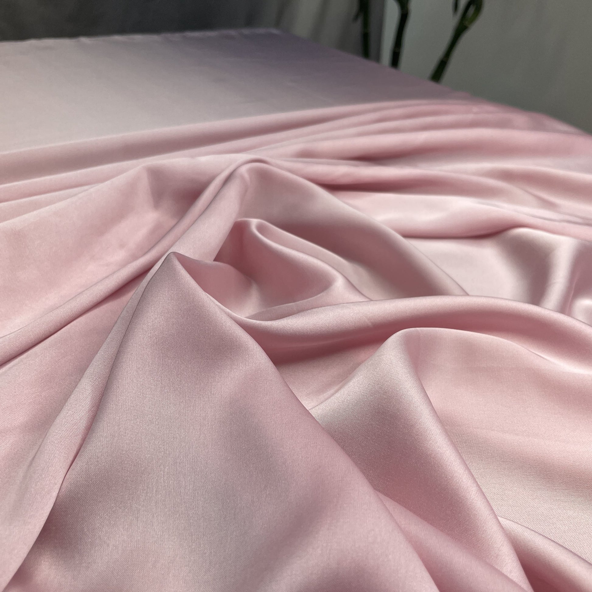 Premium Pink Armani Satin Fabric