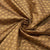 Premium Brown Buti Work Brocade Silk Fabric