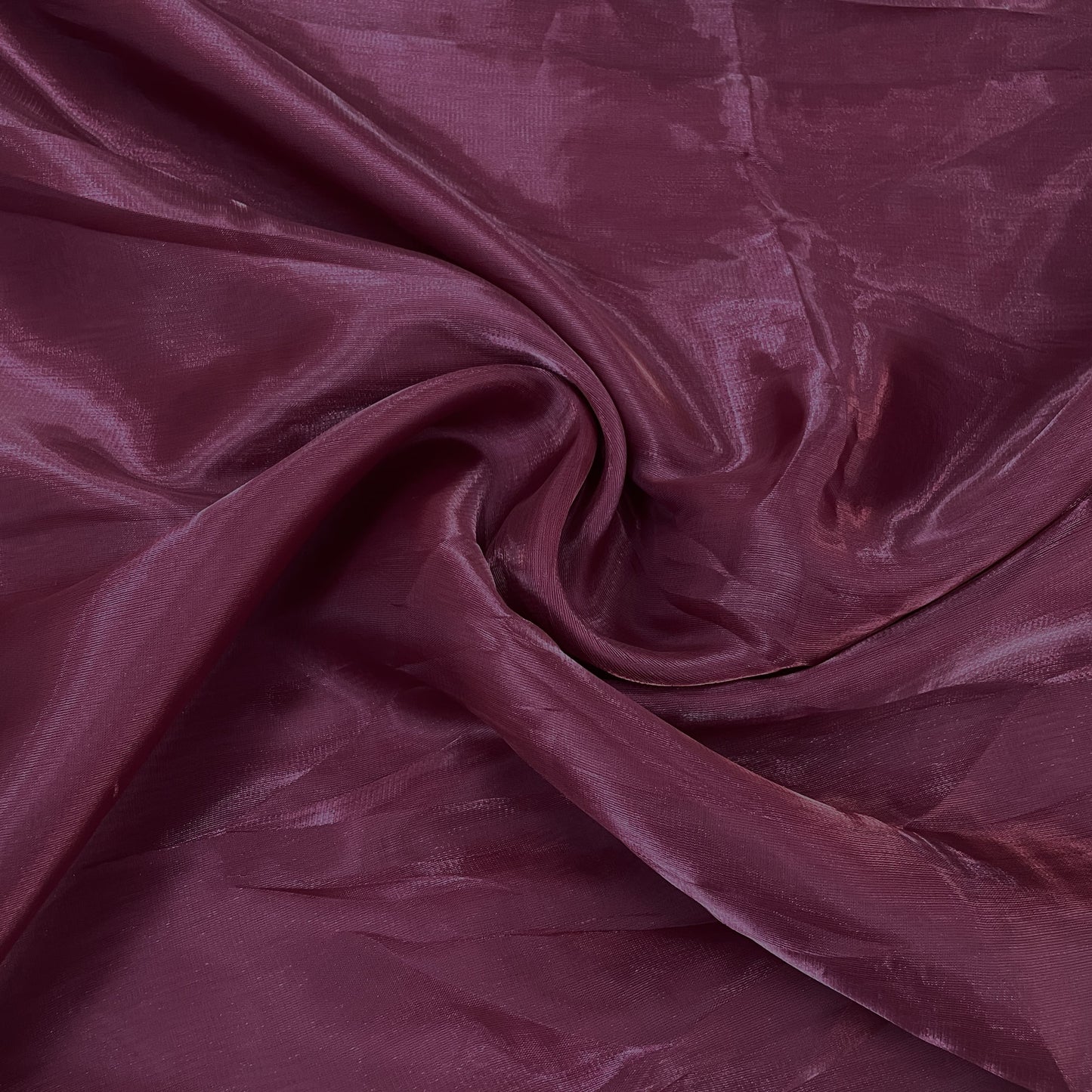 Exclusive Wine Solid Organza Fabric