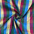 Premium Blue Multicolor Check Dupion Silk Fabric