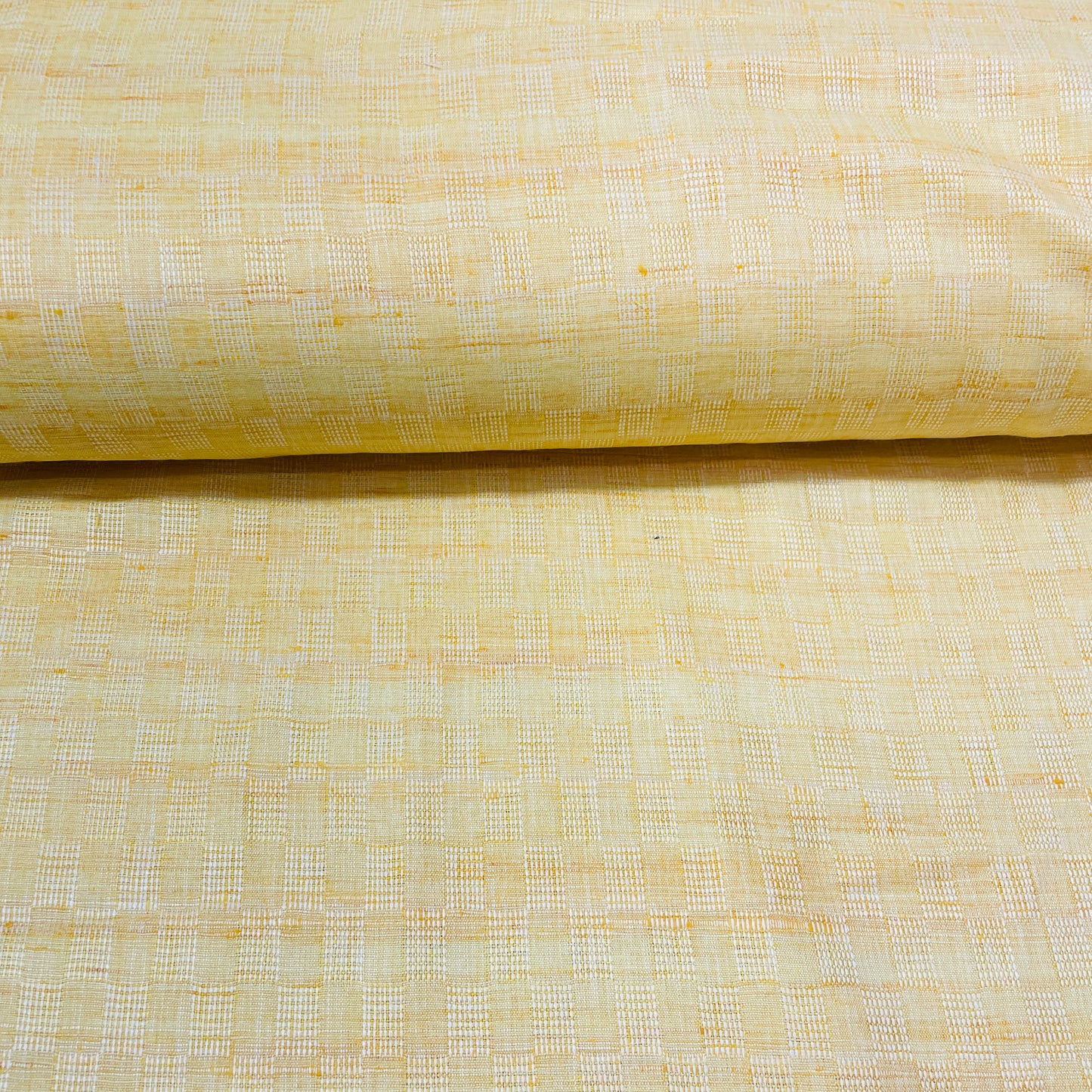 Yellow Weaving Cotton  Fabric - TradeUNO