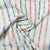 Off White & Multicolor Stripe With Lurex Cotton Fabric - TradeUNO