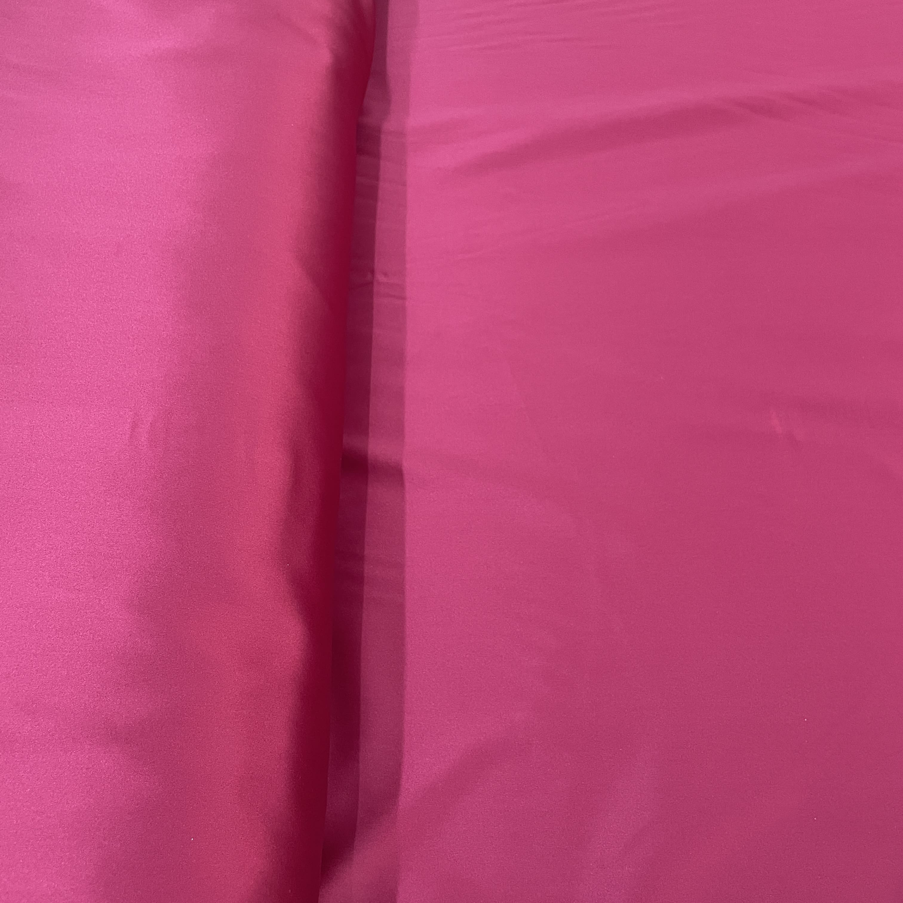 Exclusive Maroon Pink Solid Celina Satin Fabric