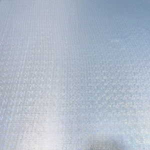 Premium Sky Blue Gold Lurex Embossed Satin Fabric