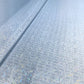Premium Sky Blue Gold Lurex Embossed Satin Fabric
