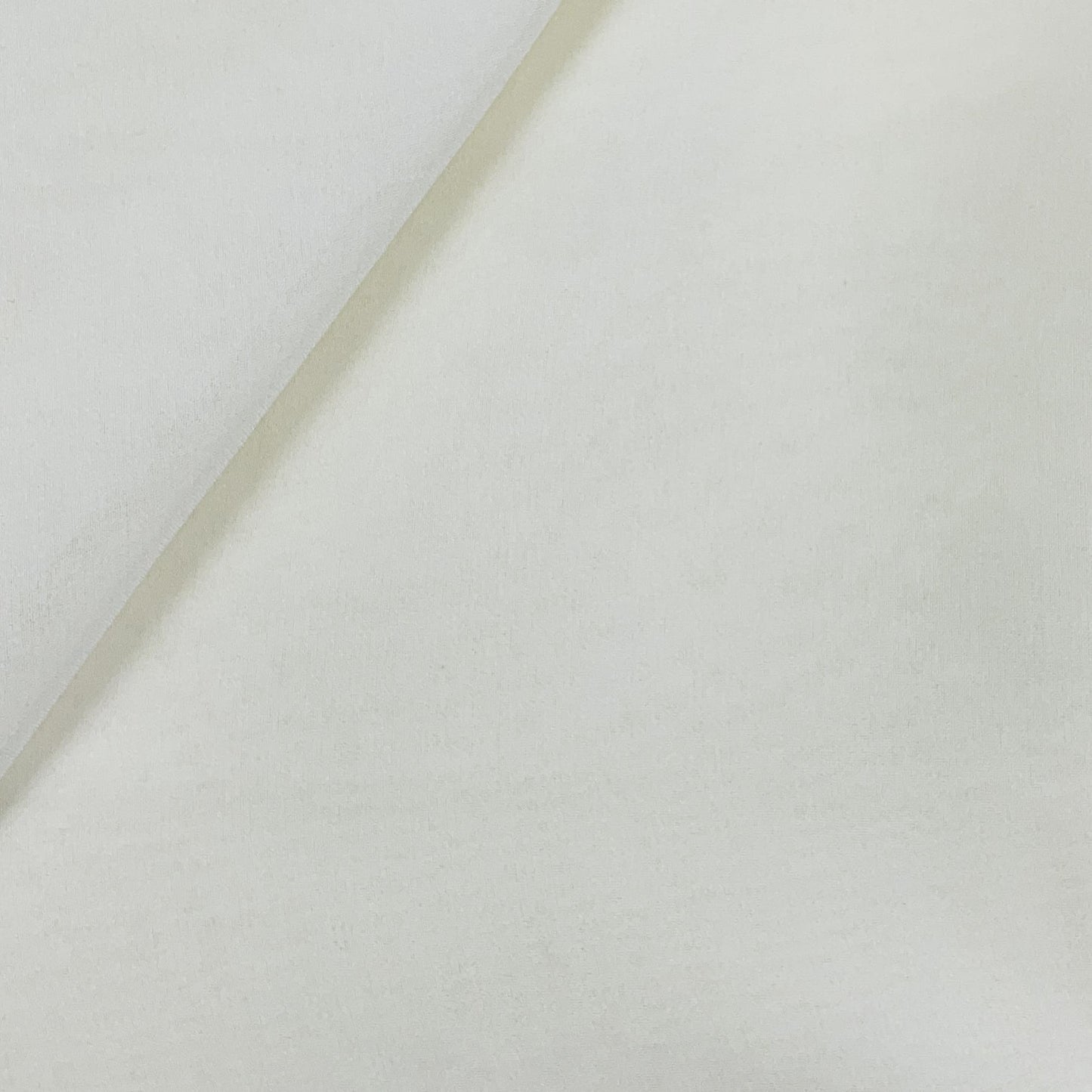 Classic White Solid 70g Dyeable Georgette Fabric