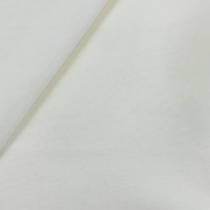 Classic White Solid 70g Dyeable Georgette Fabric
