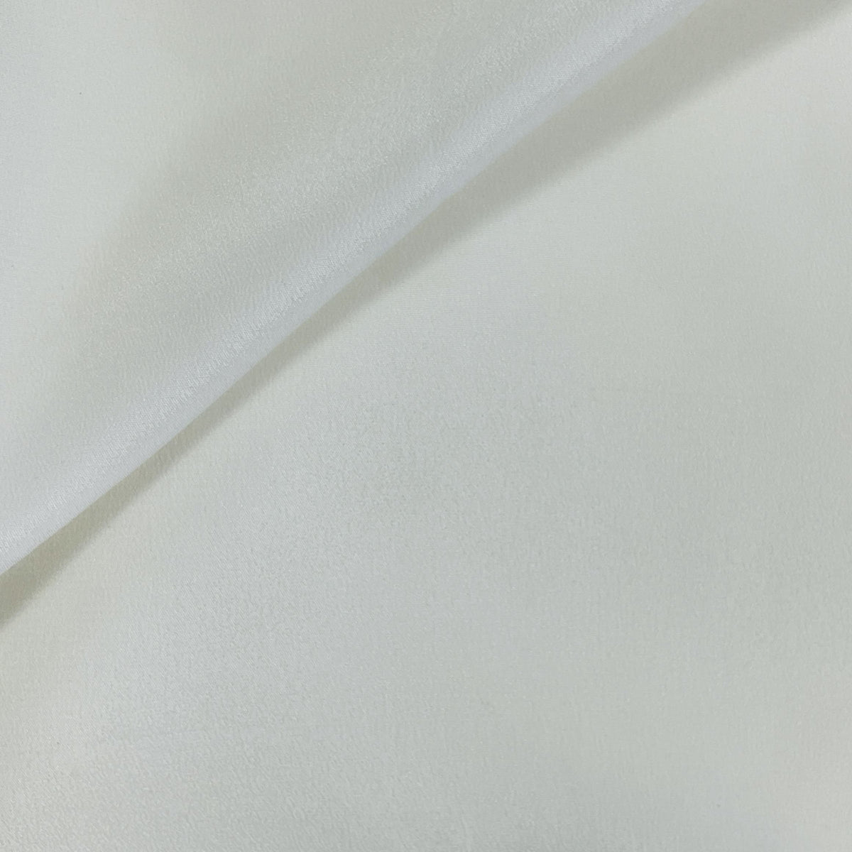 Classic White Solid Dyeable silk Fabric