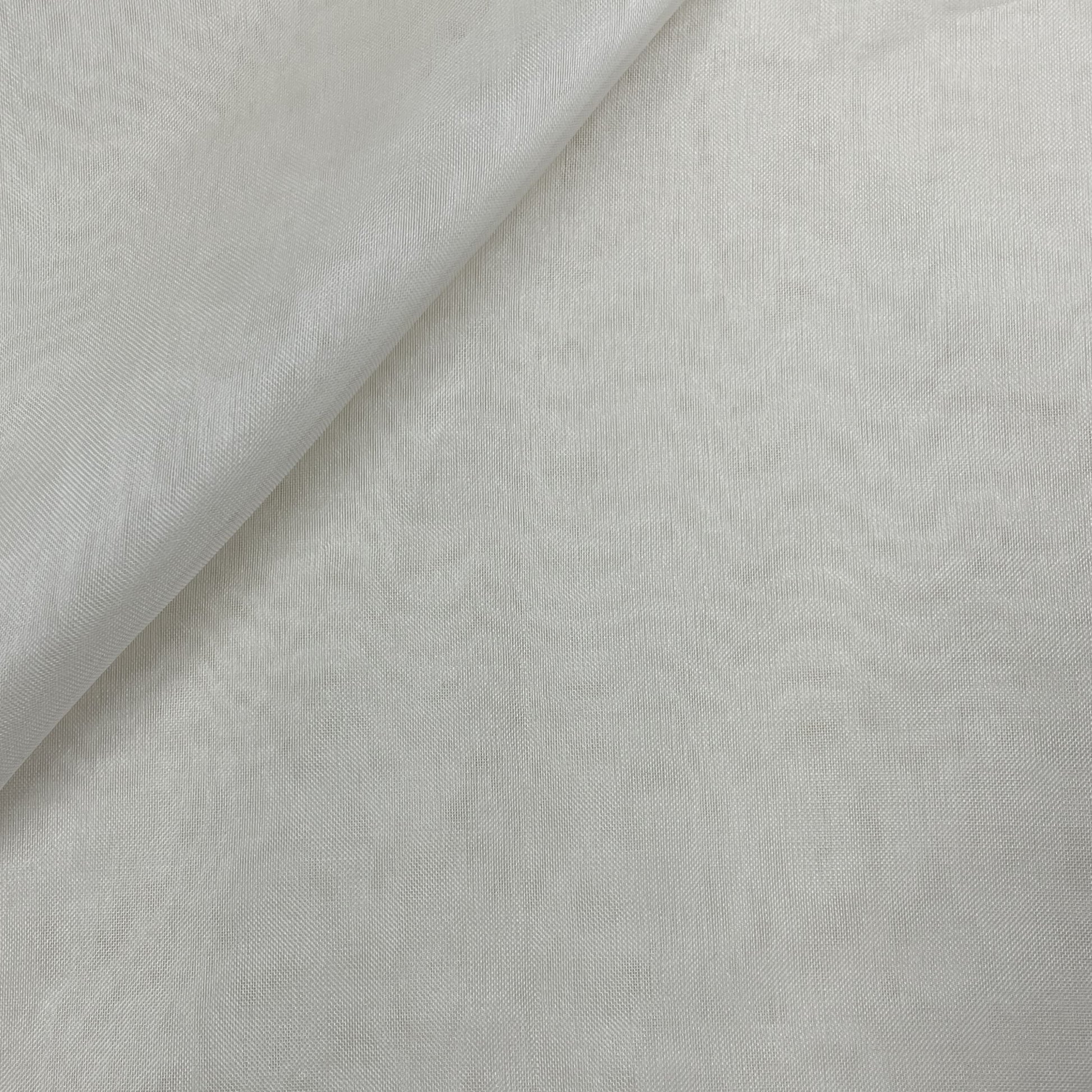 Aqua Blue Solid Cotton Linen Fabric