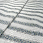 Premium Grey Stripes Crochet Fabric