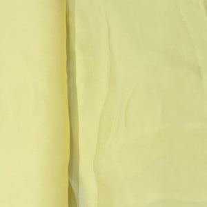 Exclusive Yellow Solid Georgette Satin Fabric