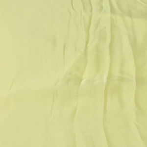 Exclusive Yellow Solid Georgette Satin Fabric