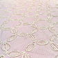 Premium Pink Floral Handloom Tweed Fabric