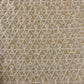 Cream Geometrical Thread Embroidery Linen Fabric