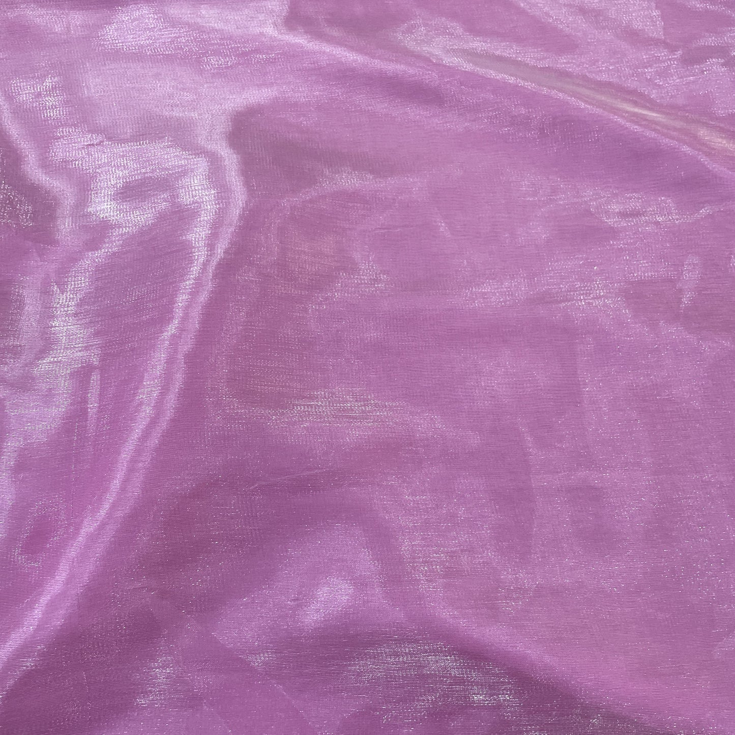 Exclusive Fuscia Pink Solid Organza Fabric