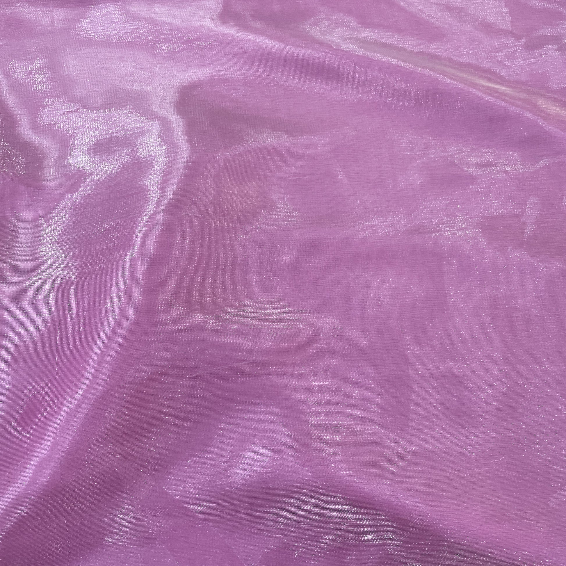 Exclusive Fuscia Pink Solid Organza Fabric