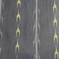 Premium Blue Yellow Ikkat Dobby Embroidery Cotton Fabric