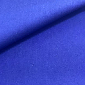 Premium Royal Blue Solid Cotton Mulmul Fabric