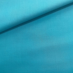 Premium Blue Solid Cotton Mulmul Fabric