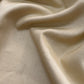 Premium Cream Solid Cotton Mulmul Fabric