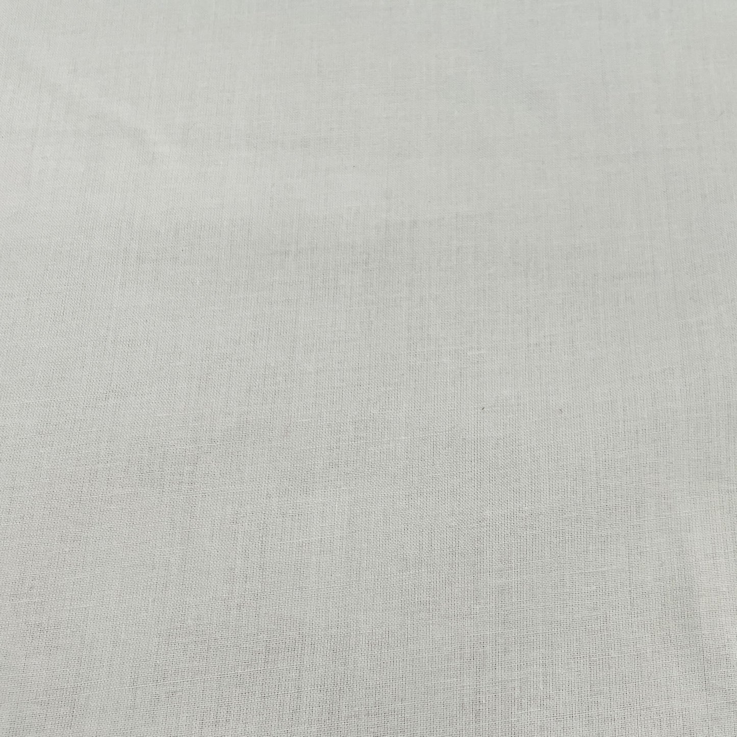 Premium White Solid Cotton Mulmul Fabric