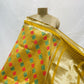 Premium Yellow Geometrical Print Banarsi Jacquard Dupatta